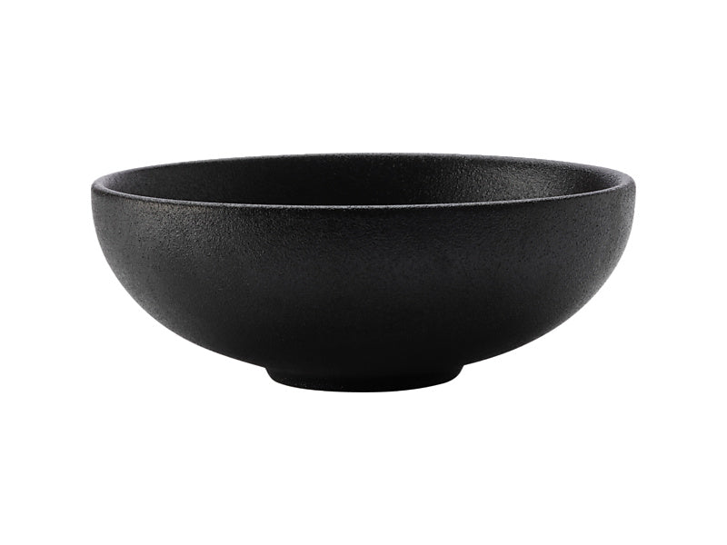 Maxwell & Williams Caviar Coupe Bowl Black 15.5 x 6cm