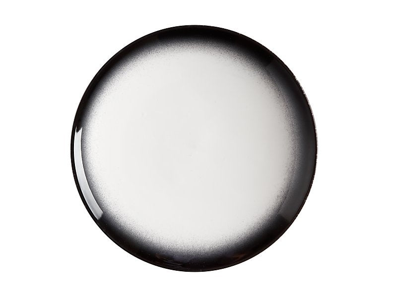 Maxwell & Williams Caviar Granite Coupe Plate Black 20cm