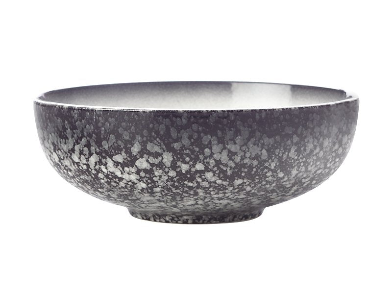 Maxwell & Williams Caviar Granite Coupe Bowl Black 19cm