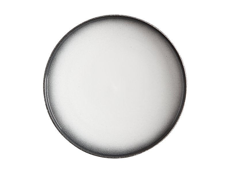 Maxwell & Williams Caviar Granite High Rim Plate Black 21cm