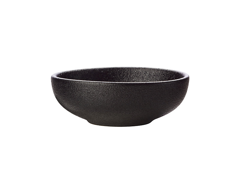 Maxwell & Williams Caviar Round Sauce Dish Black 7cm