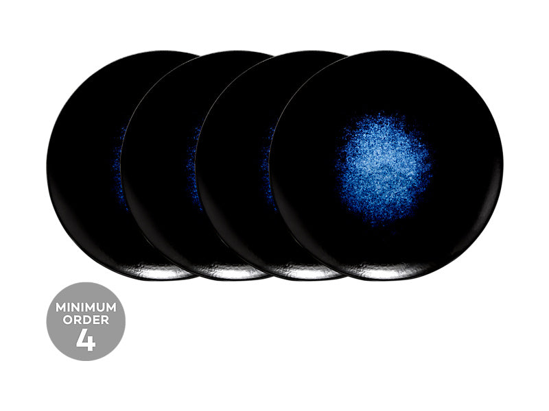 Maxwell & Williams Caviar Midnight Coupe Plate Blue 15cm