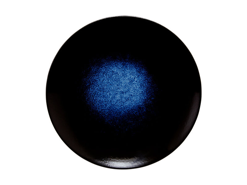 Maxwell & Williams Caviar Midnight Coupe Plate Blue 20cm