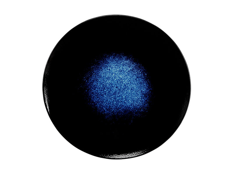 Maxwell & Williams Caviar Midnight Coupe Plate Blue 15cm