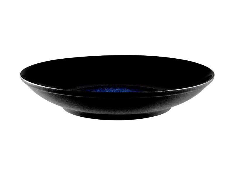 Maxwell & Williams Caviar Midnight Footed Bowl Blue 25 x 4.5cm