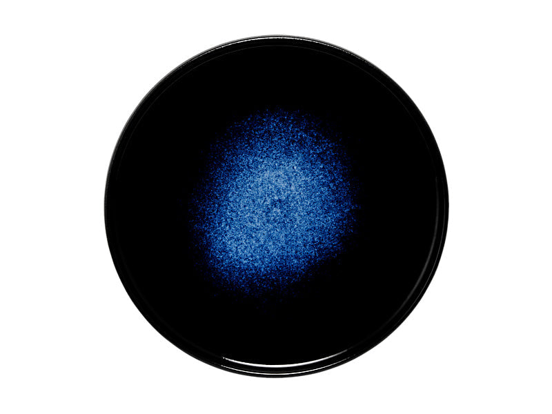 Maxwell & Williams Caviar Midnight High Rim Plate Blue 21cm