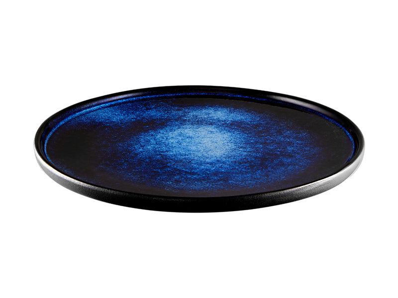 Maxwell & Williams Caviar Midnight High Rim Plate Blue 26.5cm