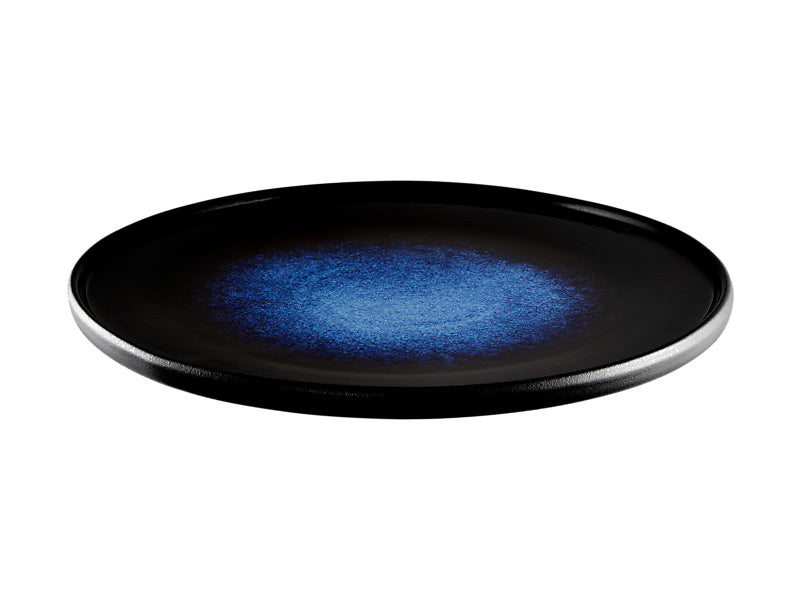 Maxwell & Williams Caviar Midnight High Rim Plate Blue 21cm