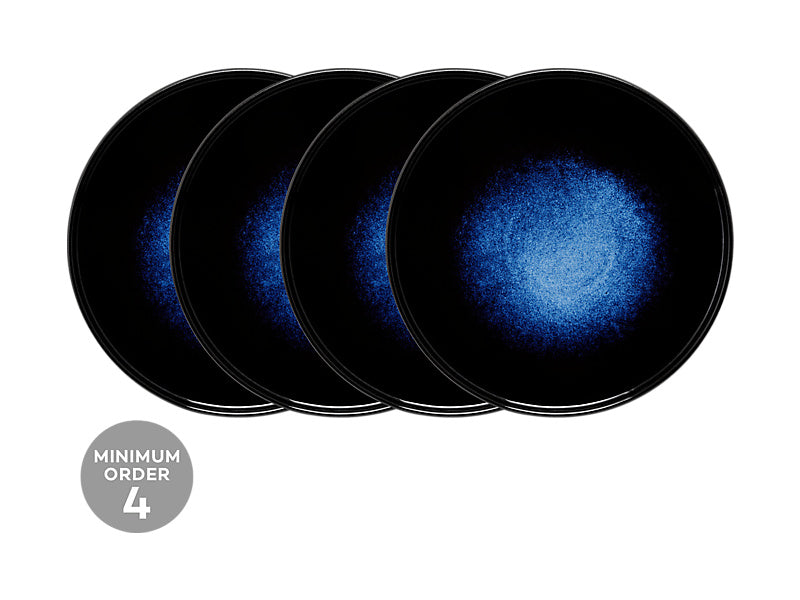 Maxwell & Williams Caviar Midnight High Rim Plate Blue 28cm