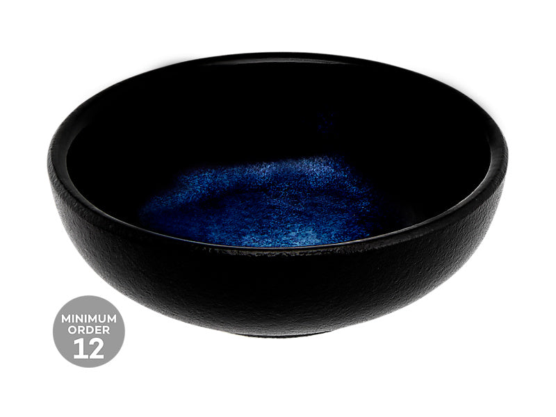 Maxwell & Williams Caviar Midnight Round Sauce Dish Blue 7cm