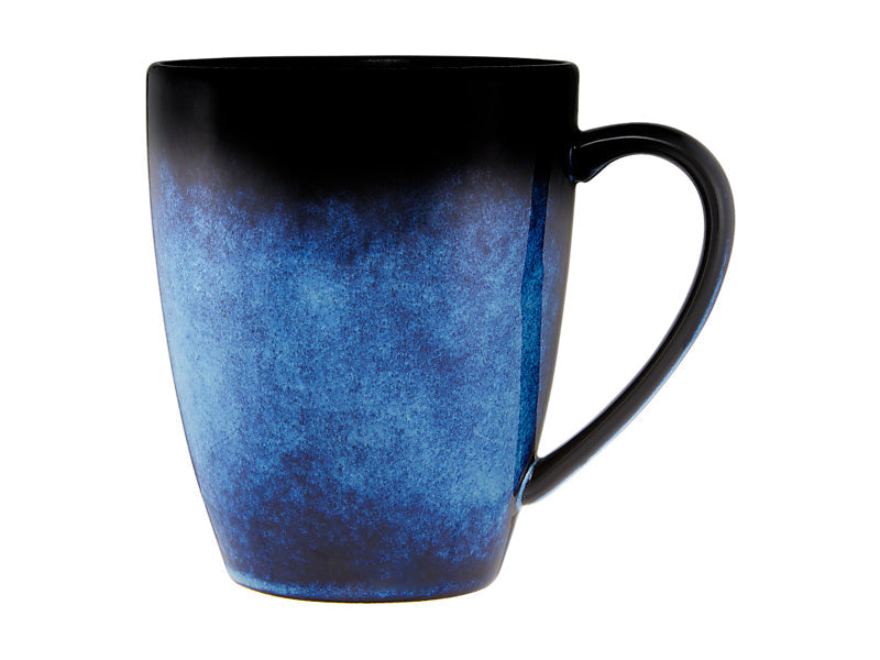 Maxwell & Williams Caviar Midnight Coupe Mug Blue 400ml
