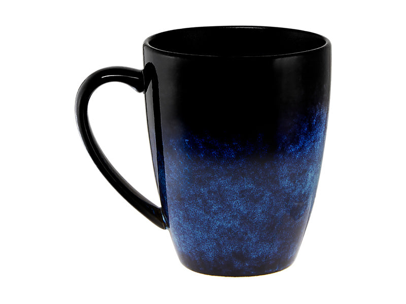 Maxwell & Williams Caviar Midnight Coupe Mug Blue 400ml