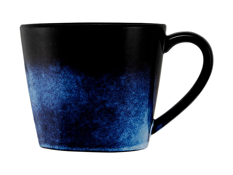 Maxwell & Williams Caviar Midnight Conical Mug Blue 420ml
