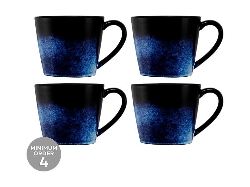 Maxwell & Williams Caviar Midnight Conical Mug Blue 420ml