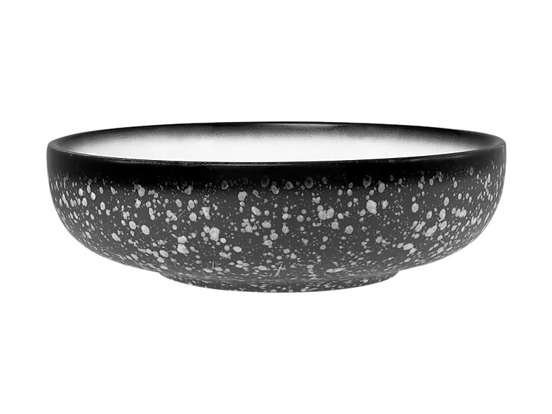 Maxwell & Williams Caviar Granite Serving Bowl Black & White 27 x 8cm