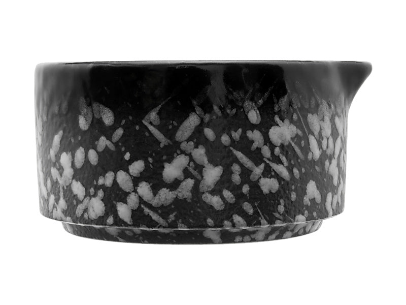 Maxwell & Williams Caviar Granite Sauce Dish Pourer Black & White 80ml