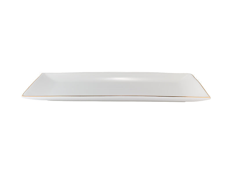 Maxwell & Williams White Gold Rectangular Platter 34 x 19cm