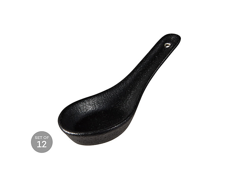 Maxwell & Williams Caviar Spoon Black 13.5cm