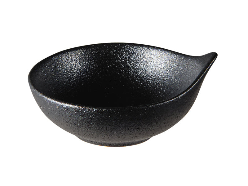 Maxwell & Williams Caviar Handled Sauce Bowl Black 10 x 4.5cm