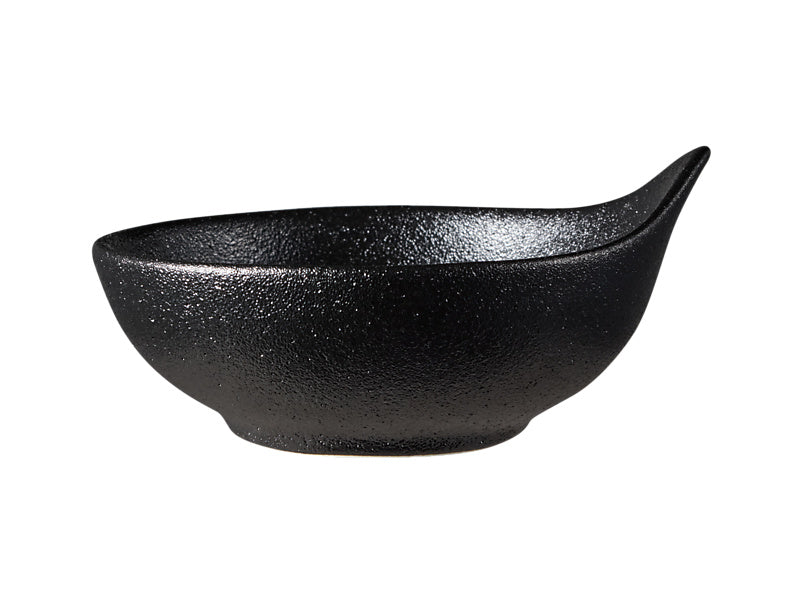 Maxwell & Williams Caviar Handled Sauce Bowl Black 10 x 4.5cm