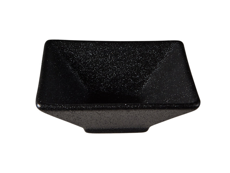 Maxwell & Williams Caviar Square Sauce Bowl Black 8 x 3cm