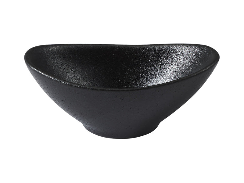 Maxwell & Williams Caviar Oval Sauce Bowl Black 11 x 4cm