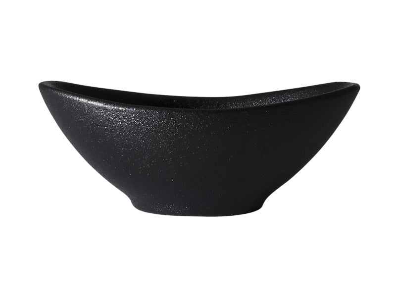 Maxwell & Williams Caviar Oval Sauce Bowl Black 11 x 4cm
