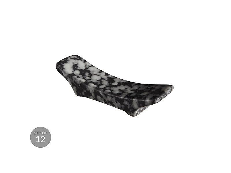 Maxwell & Williams Caviar Granite Chopstick Rest Black & White
