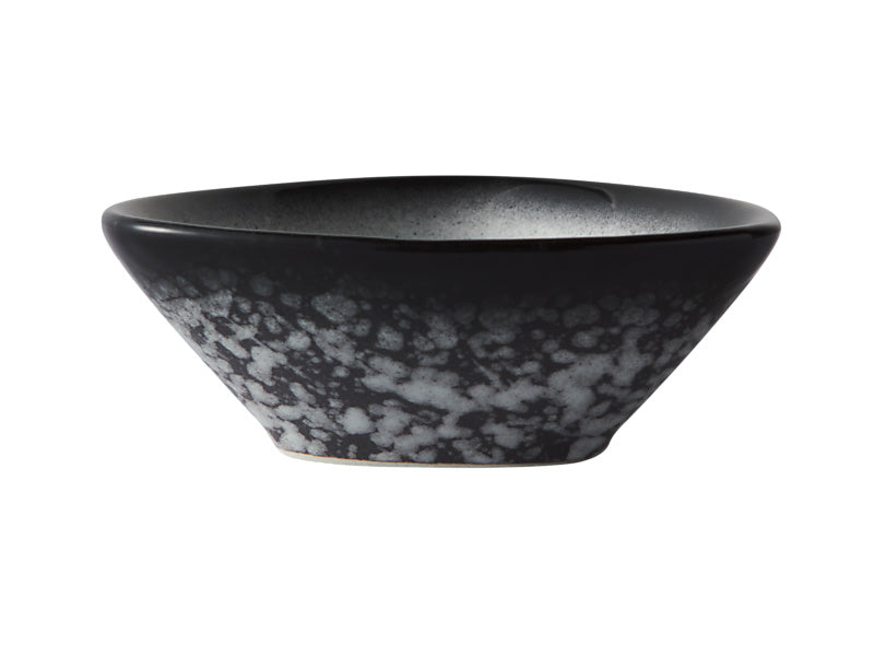 Maxwell & Williams Caviar Granite Triangle Sauce Bowl Black & White 10 x 3.5cm