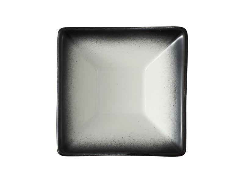 Maxwell & Williams Caviar Granite Square Sauce Bowl Black & White 8 x 3cm