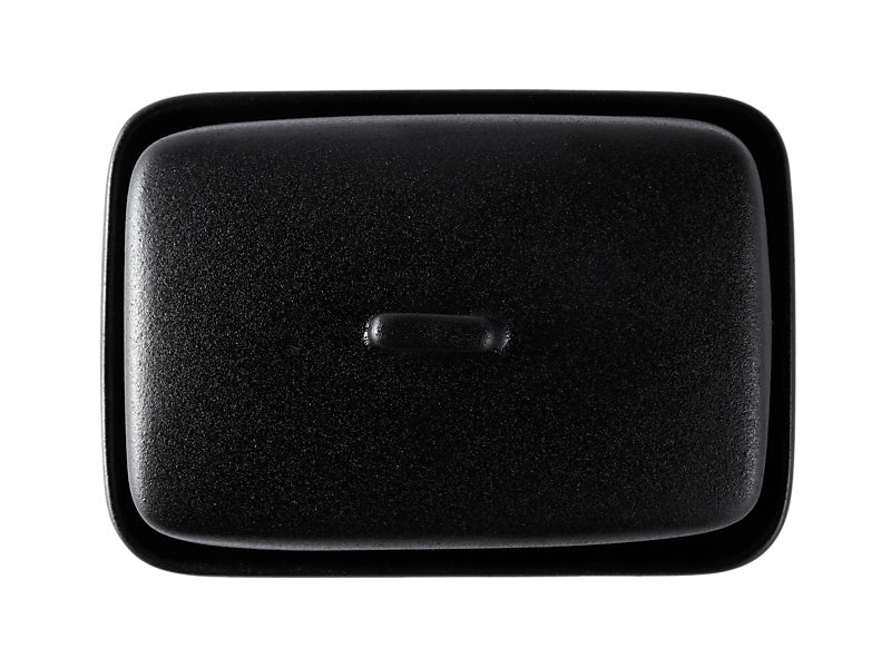 Maxwell & Williams Caviar Butter Dish Black