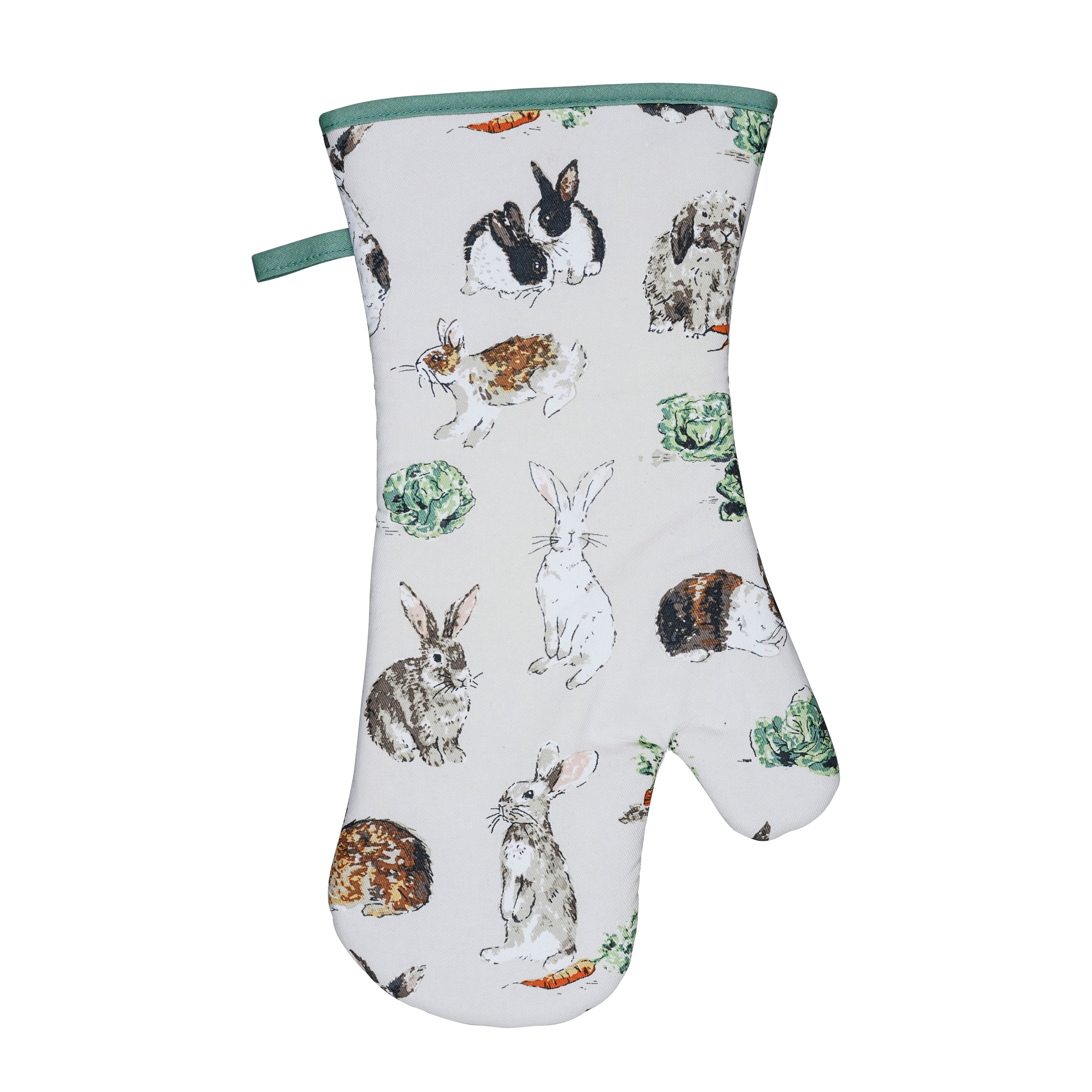 Ulster Weavers Rabbit Patch Gauntlet Oven Glove Multi-Coloured
