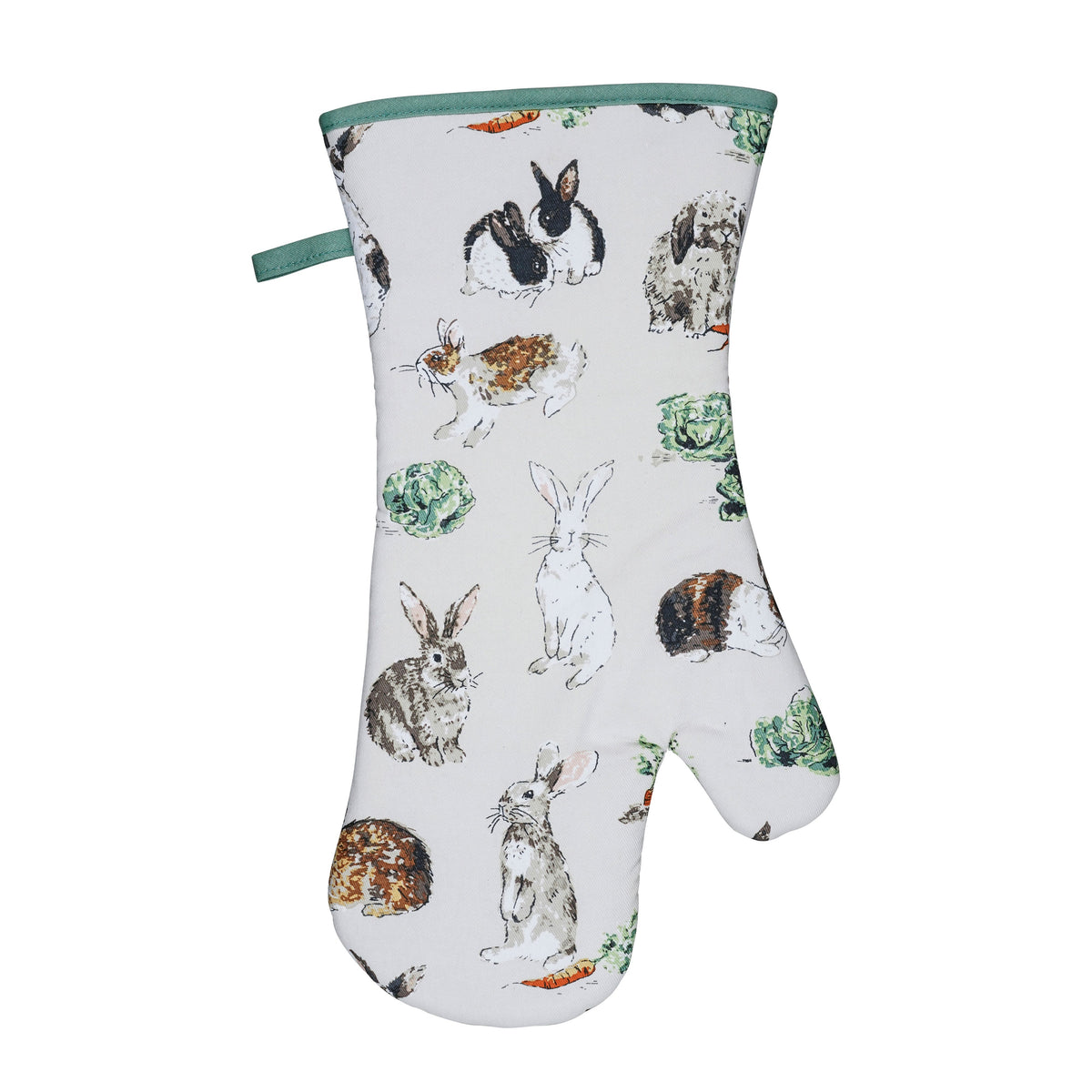 Ulster Weavers Rabbit Patch Gauntlet Oven Glove Multi-Coloured