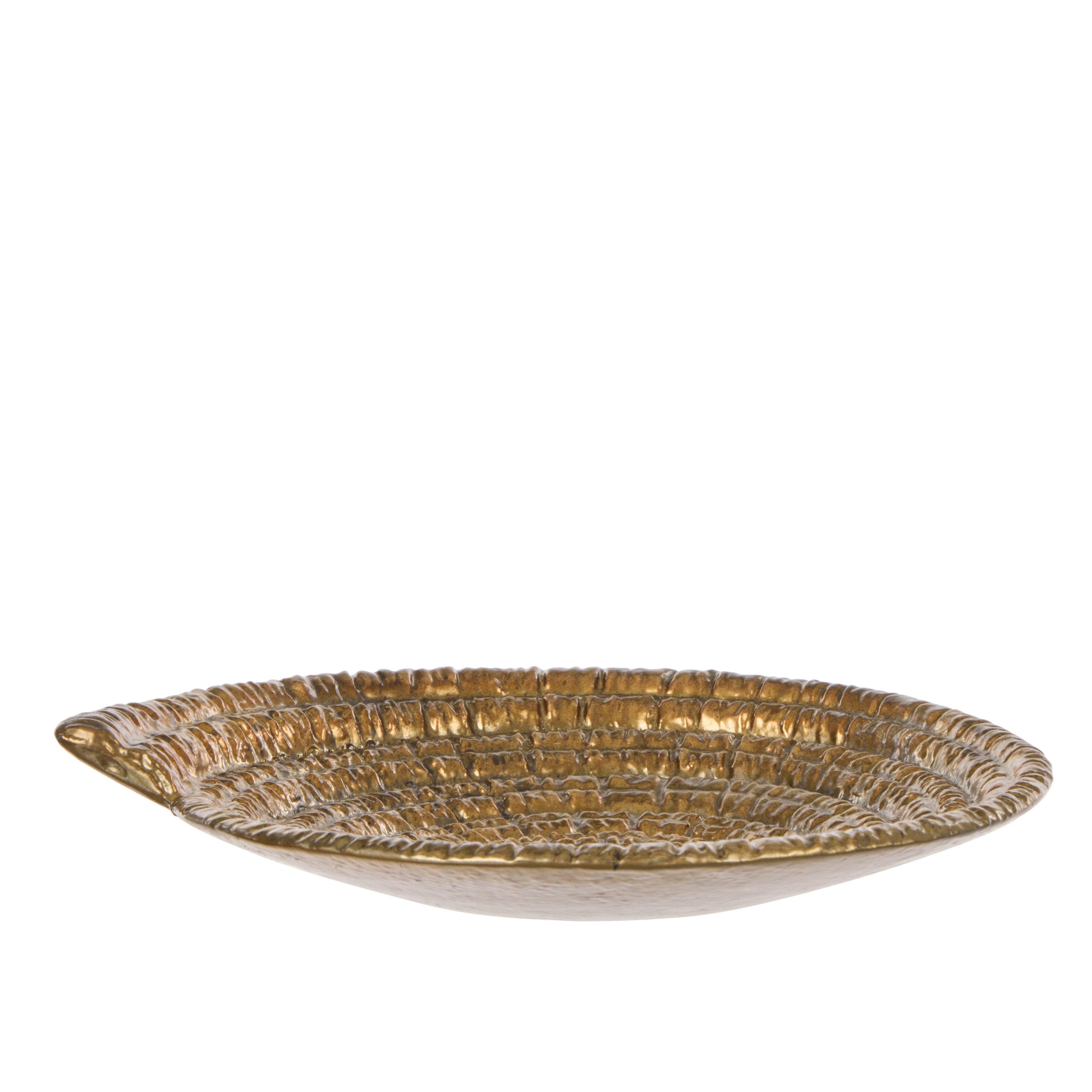 Amalfi Torcer Coil Dish Brass