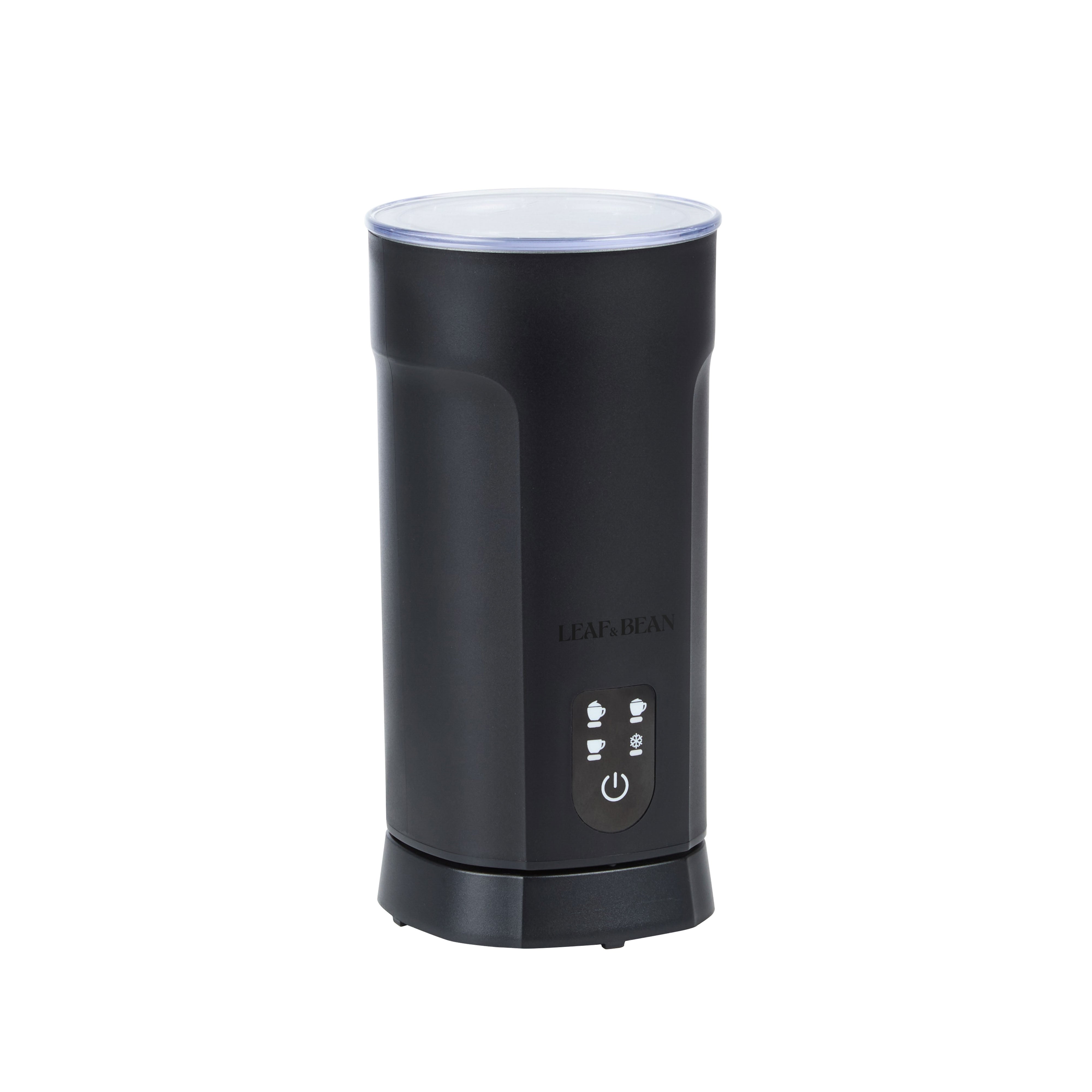 Leaf & Bean Electric Milk Frother & Warmer 400W Black