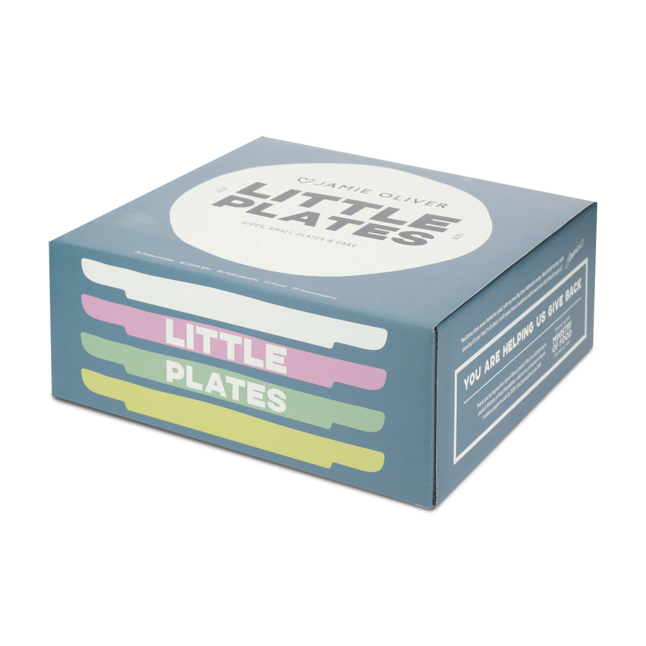 Jamie Oliver Big Love 19cm Little Plates Set of 4 Mixed Colours