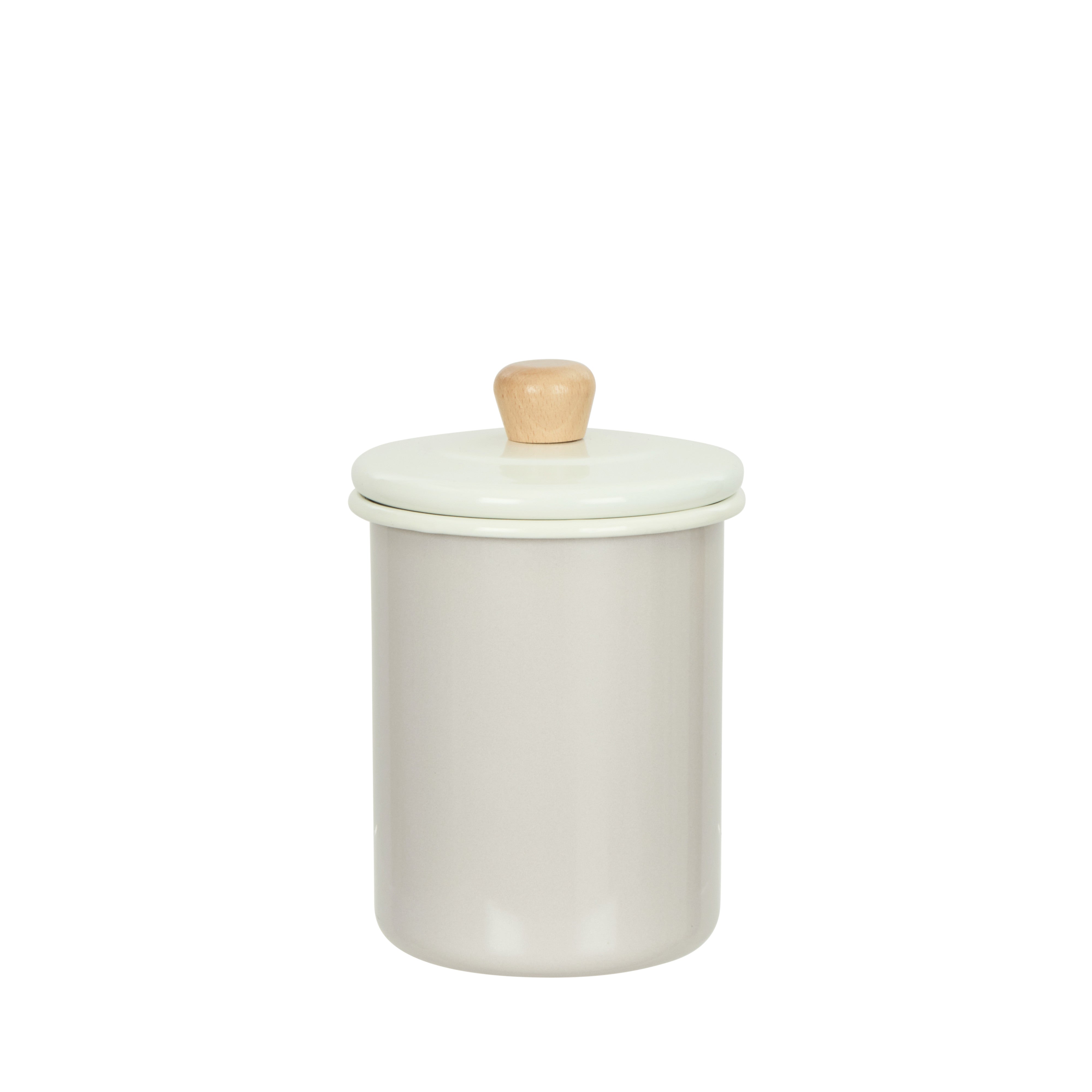 Davis & Waddell Daylesford Enamel Canister 1.7L Cream