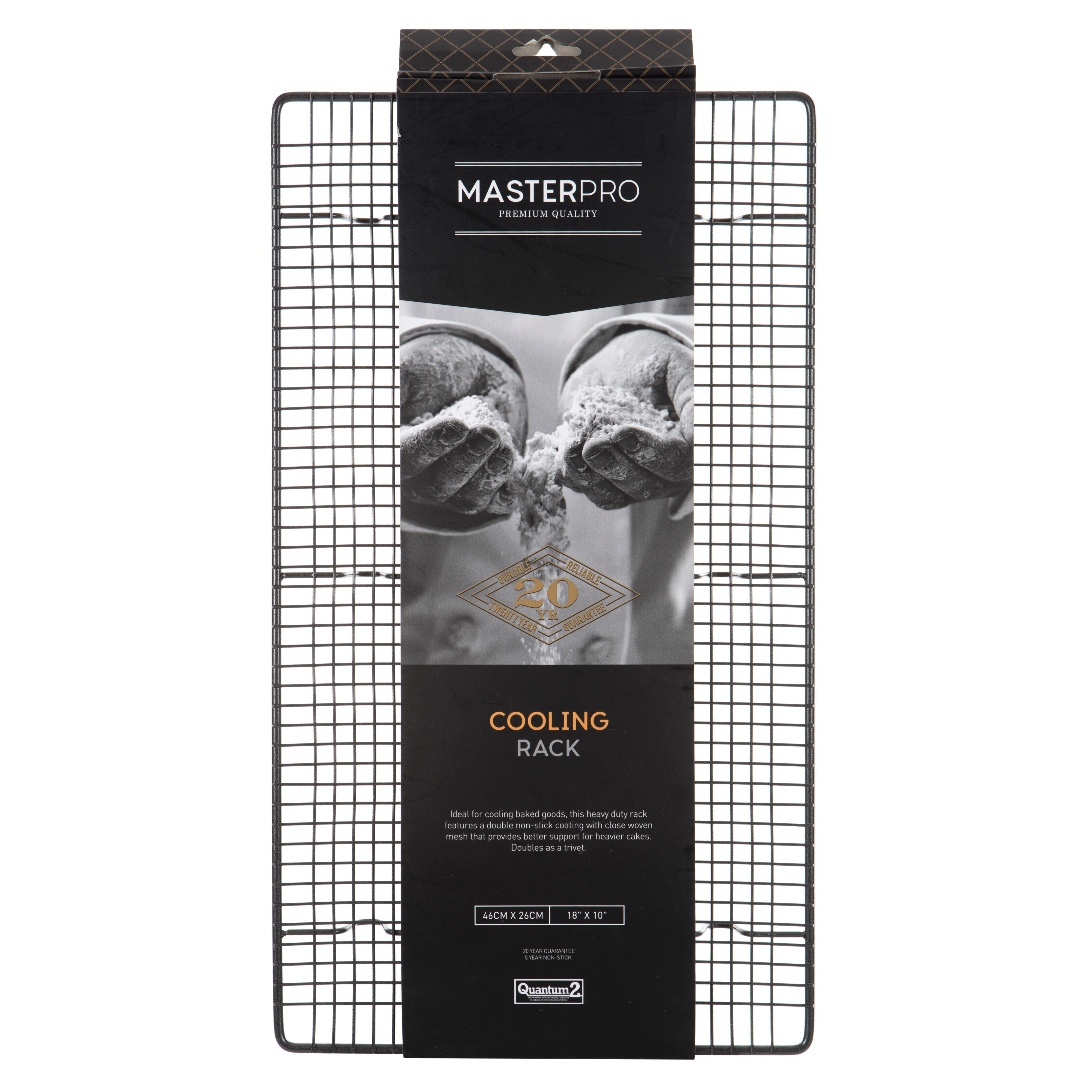 MasterPro Non-Stick Cake Cooling Rack 46x26cm