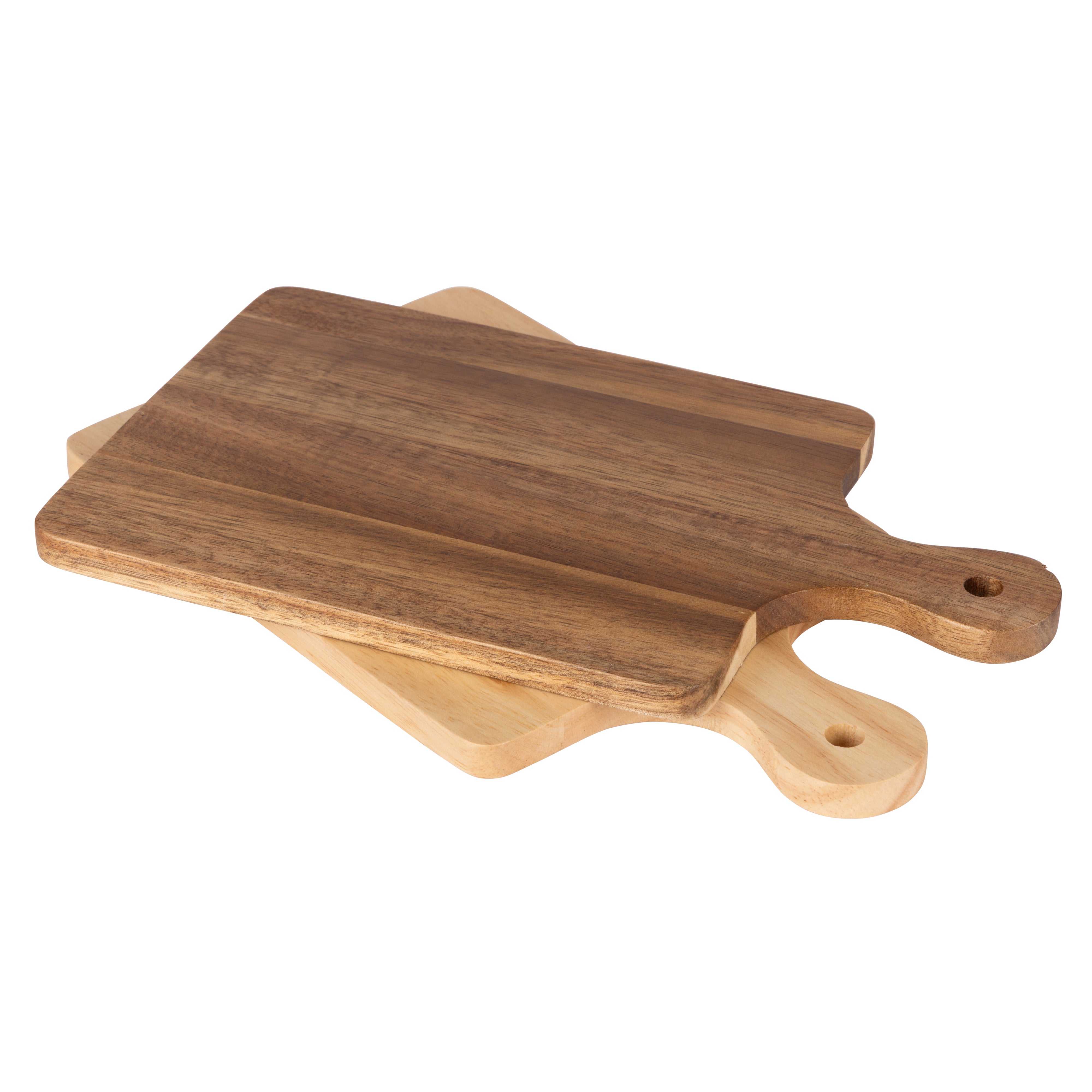 Davis & Waddell Cantina Acacia & Rubber Wood Rectangular Serving Board 2 Piece Assorted