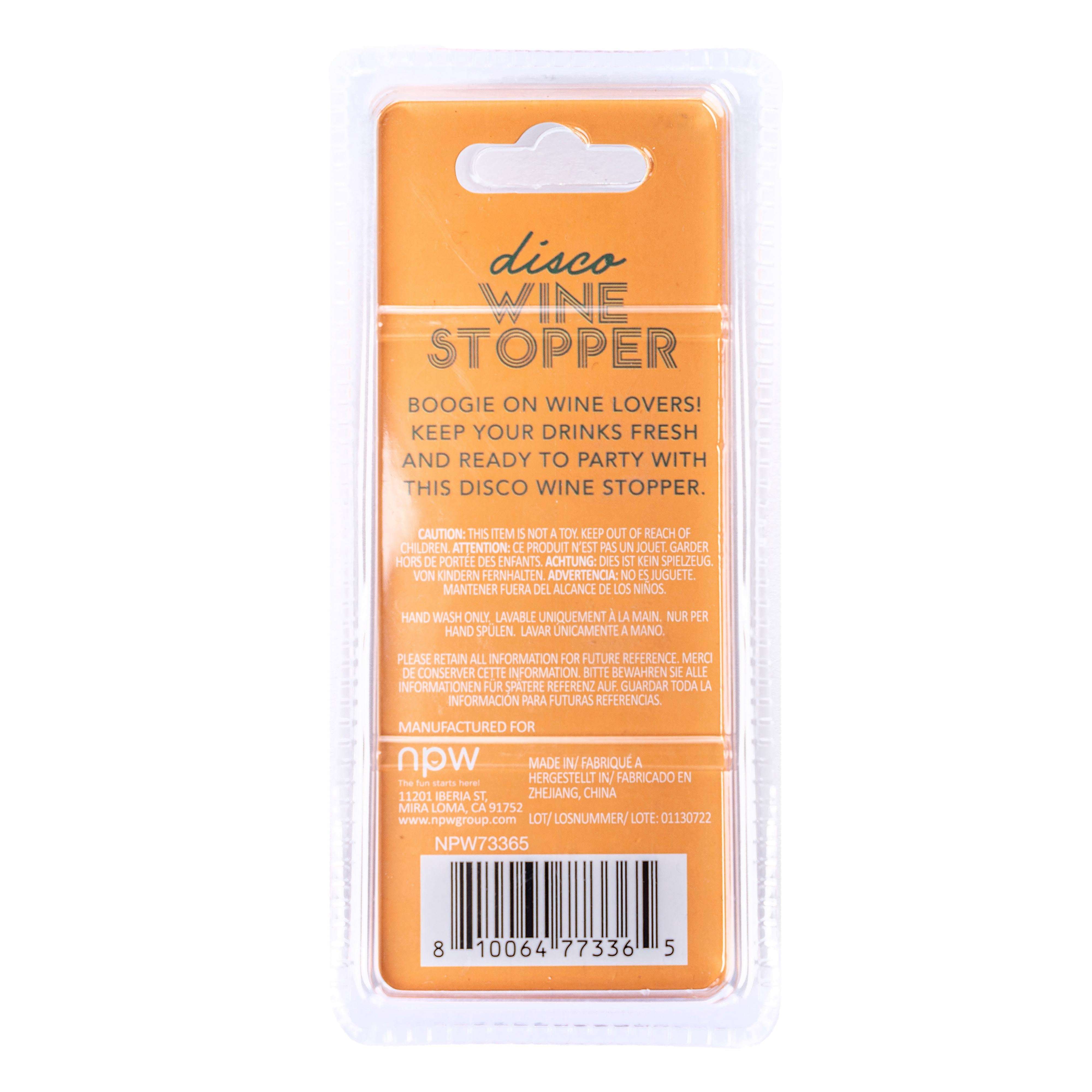 NPW Disco Wine Stopper