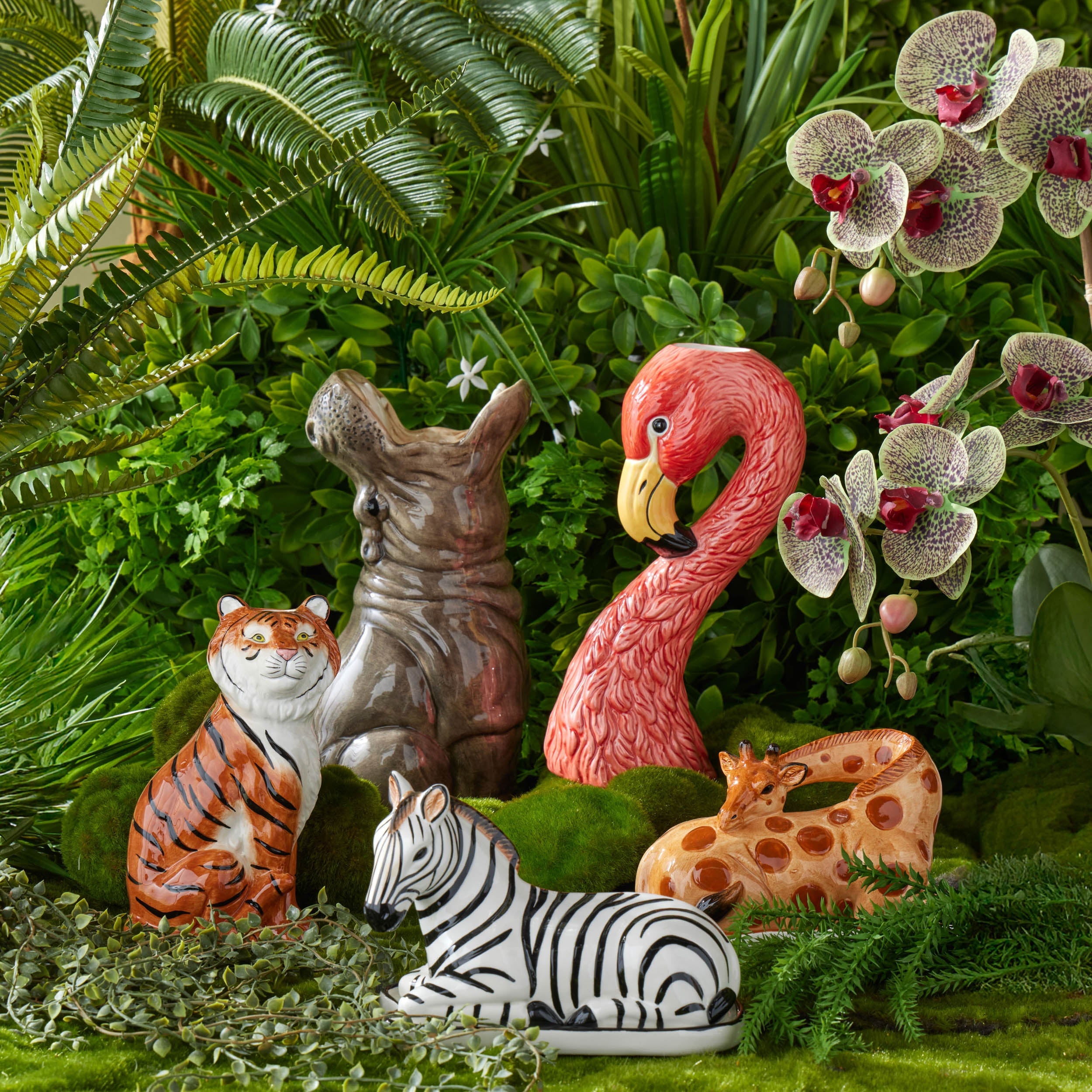 Emporium Zola Zebra Trinket Dish Multi-Coloured