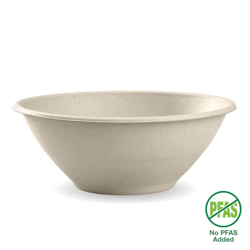 BioPak 1,180ml / 40oz Natural Plant Fibre BioBowl
