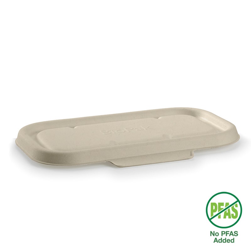BioPak 750 & 1,000ml Natural Plant Fibre Takeaway Lid