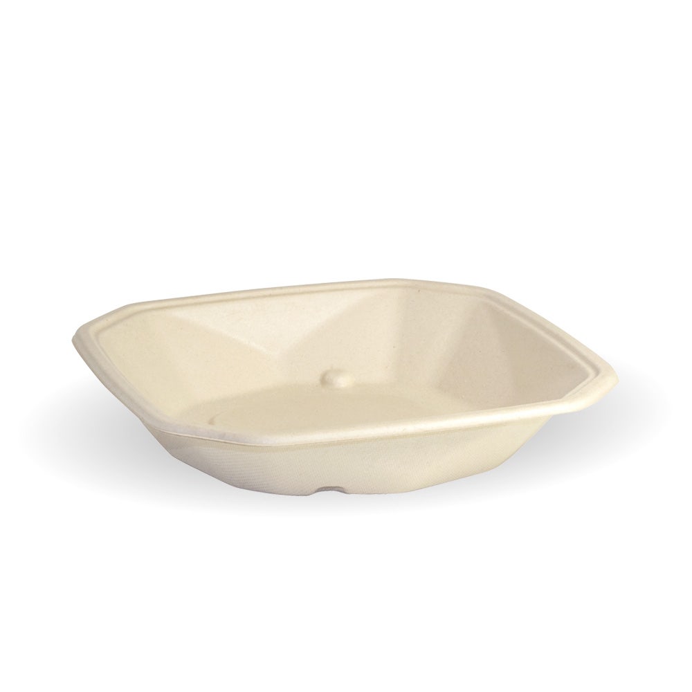 BioPak 500ml Natural Plant Fibre Octa Takeaway Base