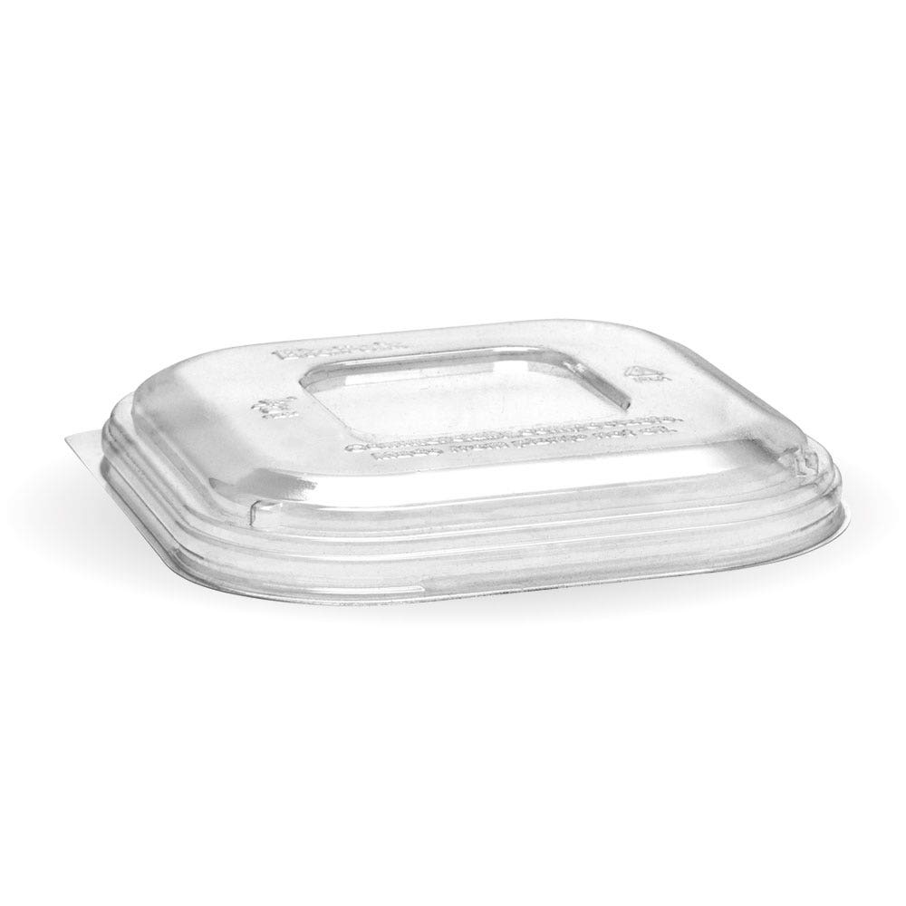 BioPak 280-630ml Clear PLA Takeaway Lid