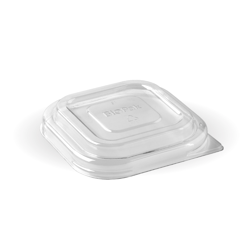 BioPak 280-630ml Clear RPET Takeaway Lid
