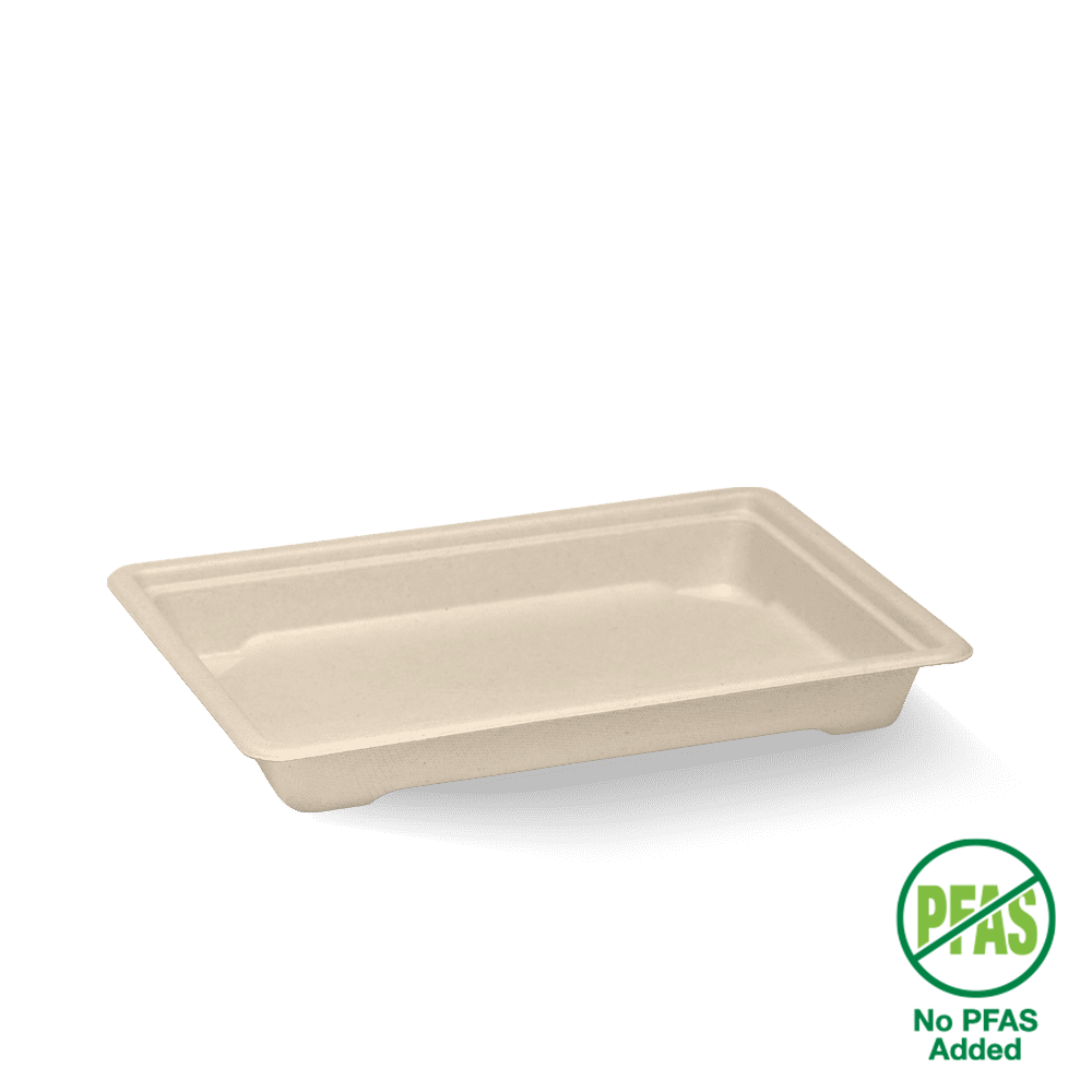 BioPak Medium Plant Fibre Sushi Tray
