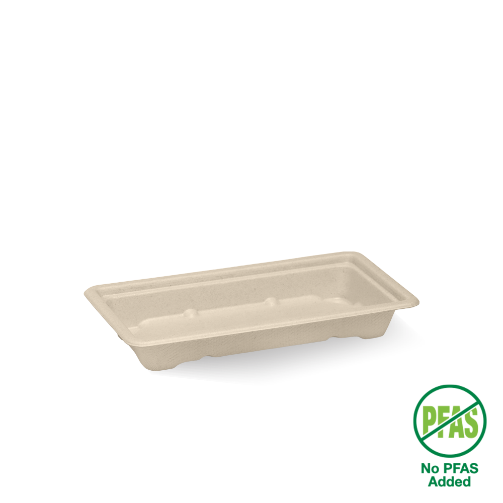BioPak Small Plant Fibre Sushi Tray