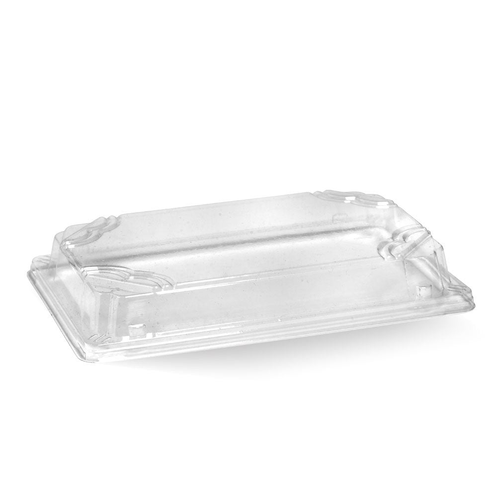 BioPak Large Plant Fibre Sushi Tray PET Lid