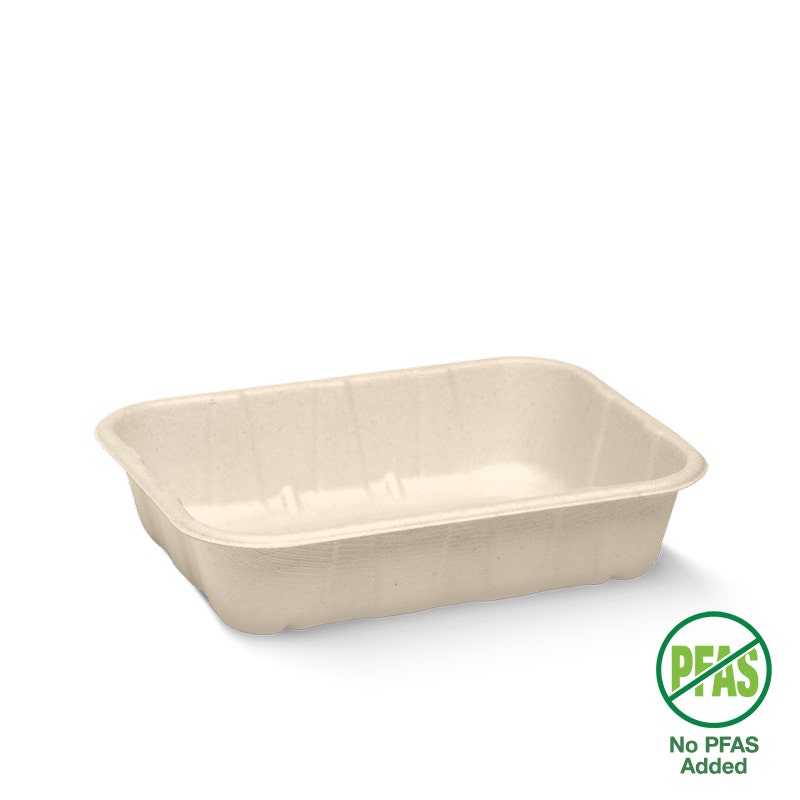 BioPak 500g Plant Fibre Produce Tray